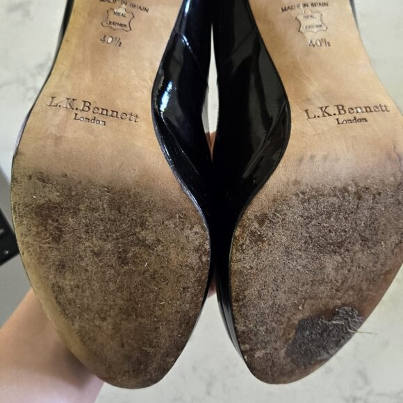 L.K Bennett Black Heels - Picture 3 of 3